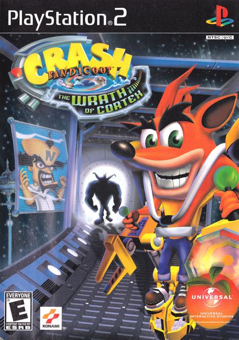 Crash Bandicoot Wrath Cortex Sony Playstation 2 Game