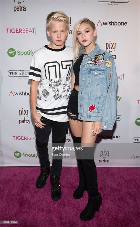 Carson Lueders And Jordyn Jones Attend The Tigerbeat Launch Event At