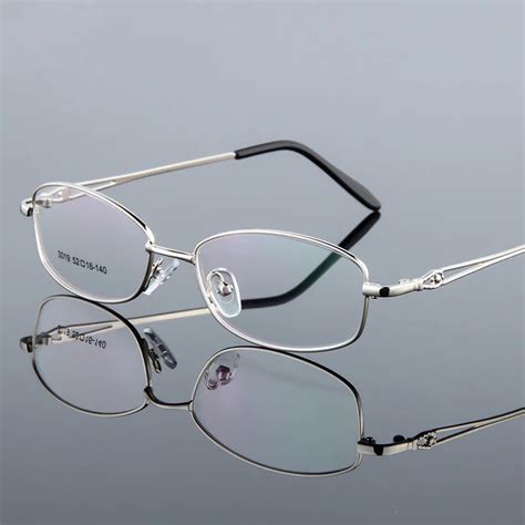 new arrival women metal alloy glasses frame ultra light frames full rim optical eyeglass frame