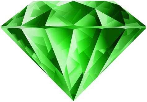 Green Diamond Transparent Png Clip Art Image Green Diamond Diamond