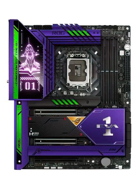Asus Launches Neon Genesis Evangelion Z690 Motherboard And Geforce Rtx