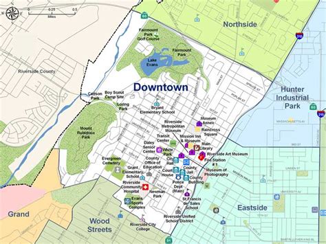 Riverside Ca City Map
