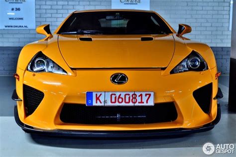 How Good Does The Lexus Lfa Nurburgring Edition Look In Orange