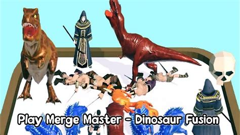 Play Merge Master Dinosaur Fusion Up To Level 142 Youtube
