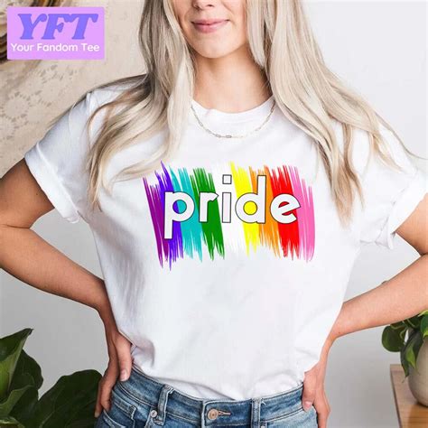 Gay Pride Lgbt Rainbow Stripe Awareness Design Pride Month Lgbtq