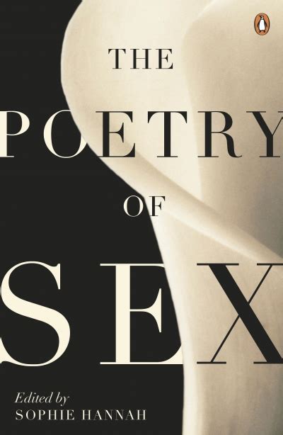 The Poetry Of Sex By Edited By Hannah Sophie Penguin Random House