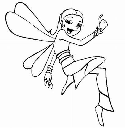 Coloring Fairy Fairies Pages Printable Colouring Tale