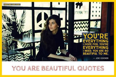 You are beautiful (ver 2). You Are Beautiful Quotes for Her | Greeting Card Poet