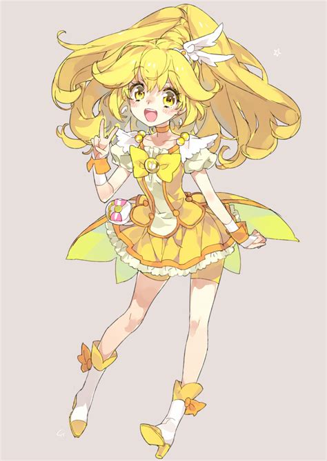Kise Yayoi And Cure Peace Precure And 1 More Drawn By Toujousakana