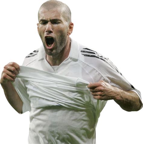 Zinedine Zidane football render - 10667 - FootyRenders