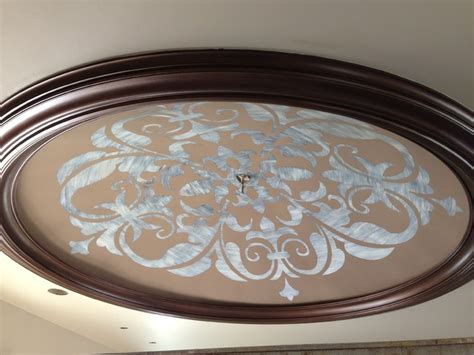 Decorative mouldings accent ceiling pop ceiling design ceiling decor ceiling medallion wall art ceiling medallions ceiling design living room african inspired decor decorative ceiling tile. Ceiling Dome Decorative Painting - Traditional ...