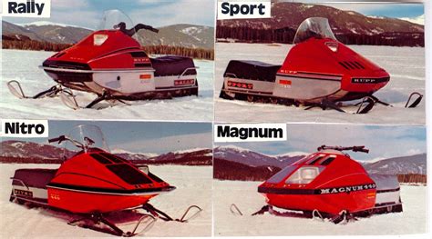 Classic Snowmobiles Of The Past Rupp Complete 76 Model Test