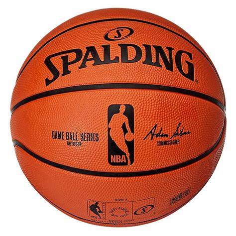 Buy Spalding Nba Game Ball Replica Rubber Outdoor Basketball Size 7