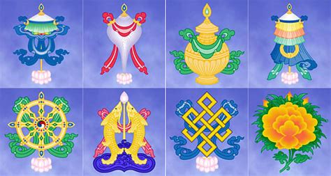 The Eight Auspicious Symbols Of Buddhism Explore Tibet