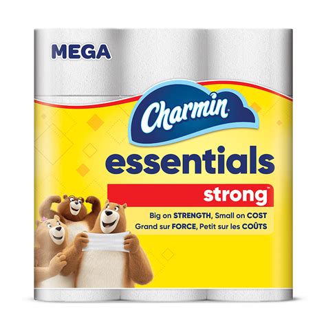 Buy Essential Strong 1 Ply Toilet Paper Mega Roll Charmin