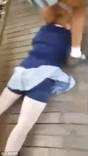 Ashburton College Babegirl Stomped In Brutal Video Daily Mail Online