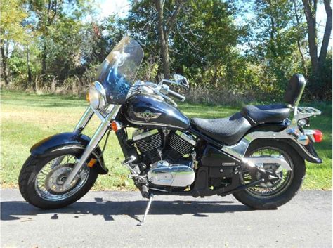 The engine produces a maximum peak output power of and a maximum torque. 2003 Kawasaki Vulcan 800 Classic for sale on 2040motos