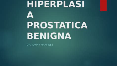 Ppt Hiperplasia Prostatica Benigna Jual Maro