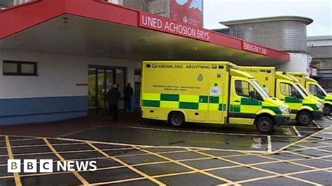 Long Waits Warning For Patients At Cardiff Hospital Bbc News