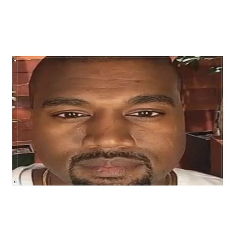Kanye West Selfie Flag College Dorm Room Meme Funny Etsy