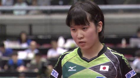 西田 有志 nishida yuji fanpage. 女子シングルス2回戦 平野美宇（日本）vs 田志希（韓国）第4ゲーム - YouTube