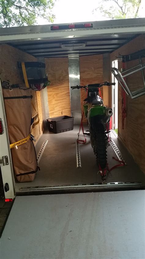 These range from what would be installed on a car or but before buying, it's a good idea to check the design for ease of use. 6x10 motorcycle trailer, power and layout | Motorcycle ...