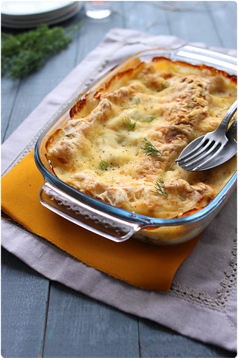 Lasagne aux deux saumons