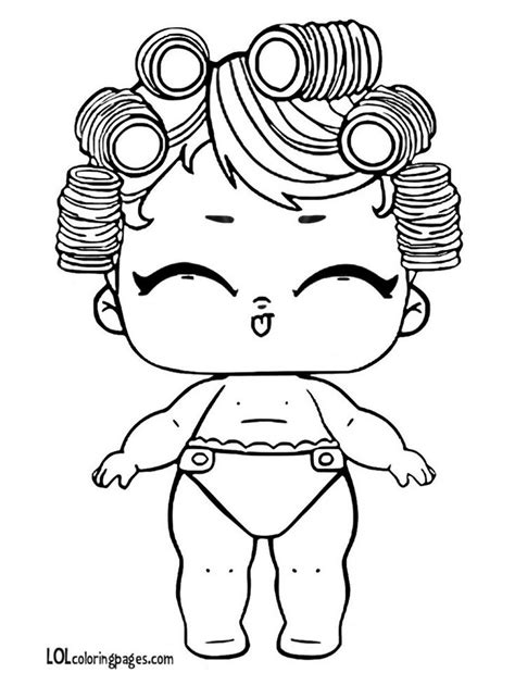 Make your world more colorful with printable coloring pages from crayola. Lil Goo Goo Doll Coloring Page | Bamboline, Lol