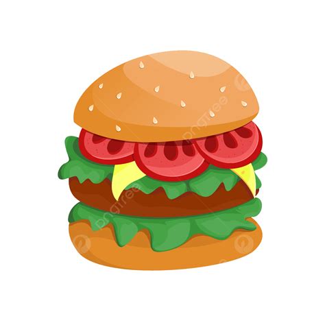 Very Tasty Burger Design Burgers Fast Food Food Png And Vector With