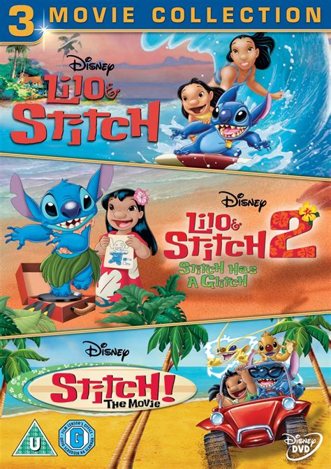Lilo And Stitch Lilo And Stitch Stitch The Movie Dvd Box Set