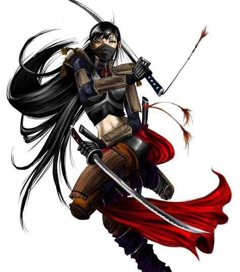 The Samurai Mother Female Samurai Female Ninja Ninja Girl