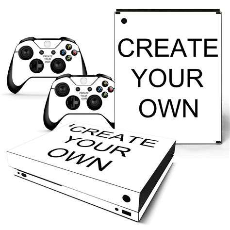 Create Your Own Xbox One X Skin For Xbox One X Console And Controllers
