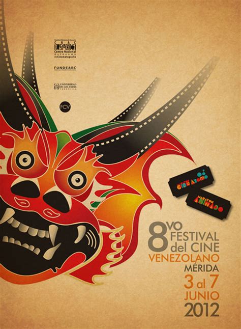 Poster For Venezuelan Film Festival On Behance