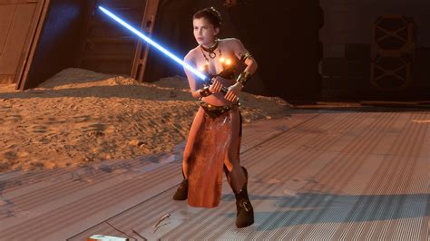 Can T Get Enough Huttslayer Leia At Star Wars Battlefront Ii 2017 Nexus Mods And Community