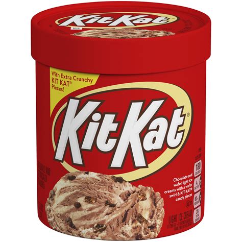 Kitkat Ice Cream Rich And Creamy Decadent Frozen Dessert Made With Real Chunks Of Kit Kat