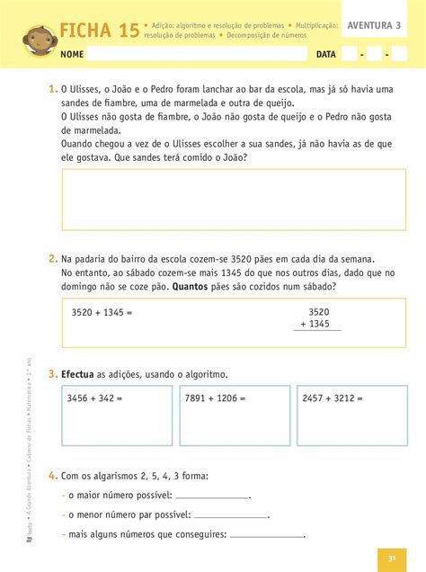 205138440 Caderno De Fichas Matematica 3º Ano