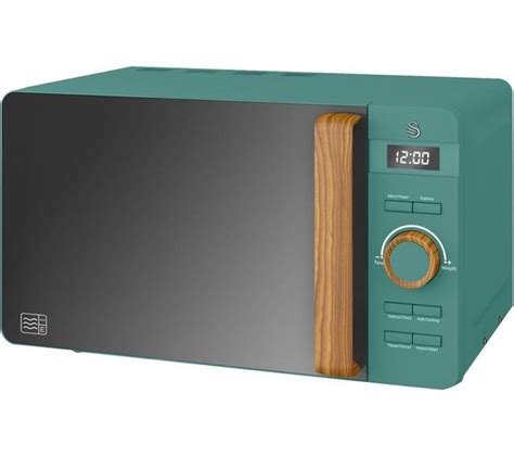 Buy Swan Nordic Sm22036gren Solo Microwave Green Free Delivery Currys