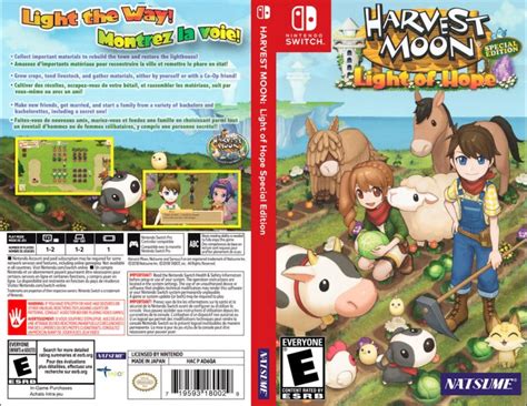 Harvest Moon Light Of Hope Special Edition Switch Videogamex