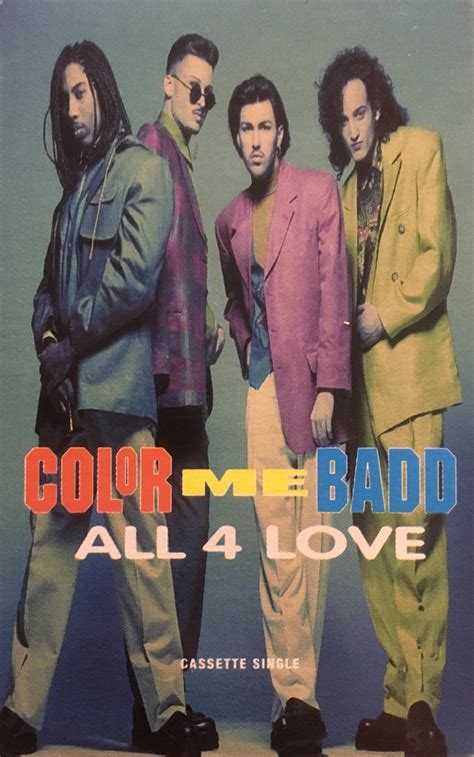 Color Me Badd All 4 Love 1991 Cassette Discogs