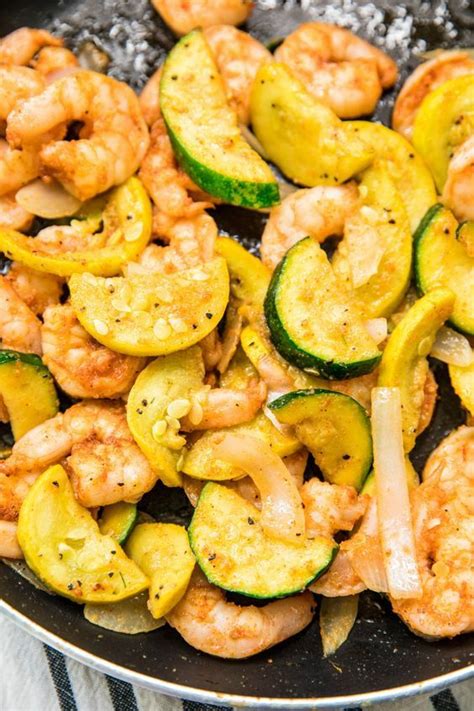 Check spelling or type a new query. Easy Shrimp Zucchini Squash Skillet - loaded with flavor ...