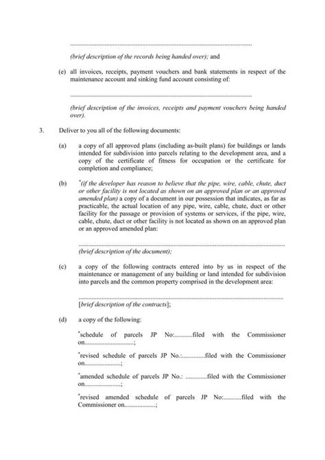 Standard form of contract in malaysia. Strata Management Form 4 - BurgieLaw