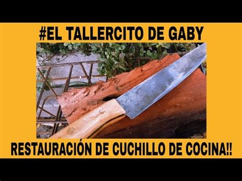 Hemos conseguido la restauración de la concordia en la familia. Restauración de cuchillo de cocina - YouTube