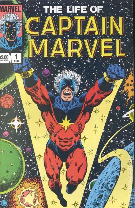 Life Of Captain Marvel 1985 Comic Books