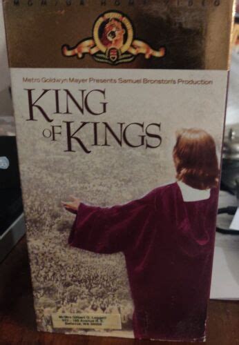 King Of Kings 1961 Vhs Ebay