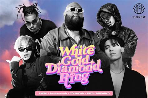 Fhero Legendary Thai Rapper Releases White Gold Diamond Ring A