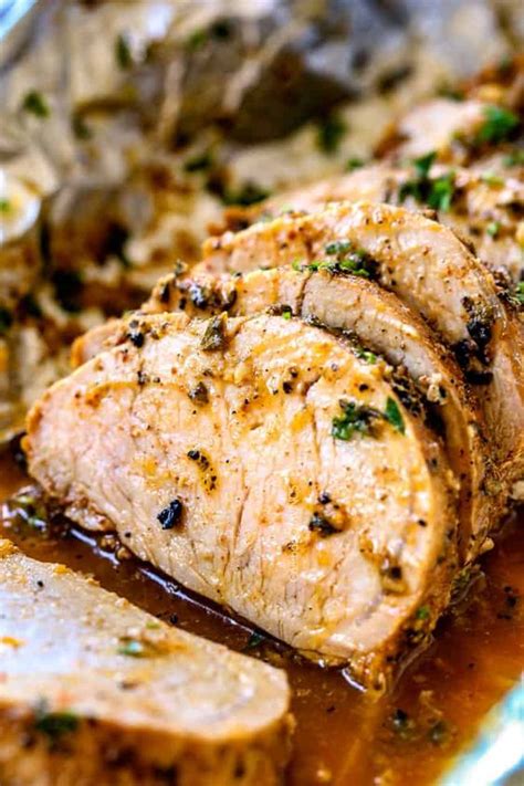 This crock pot pork loin will blow your mind! 20 Amazing Ideas For Beef and Pork Foil Packs - Page 2 - Easy and Healthy Recipes