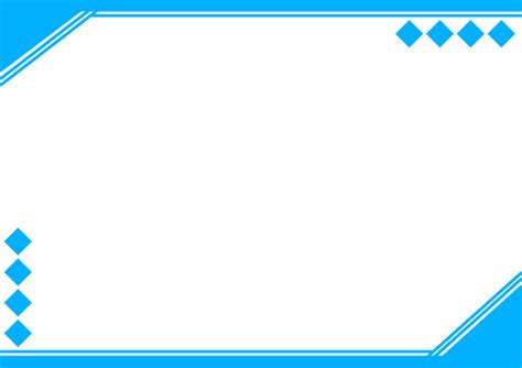 Certificate Template Png Image Certificate Border Blue Png Free