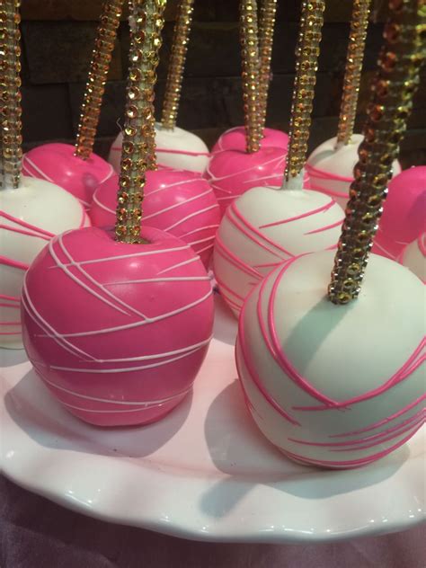 Pink And White Chocolate Covered Apples Chocolate Covered Apples