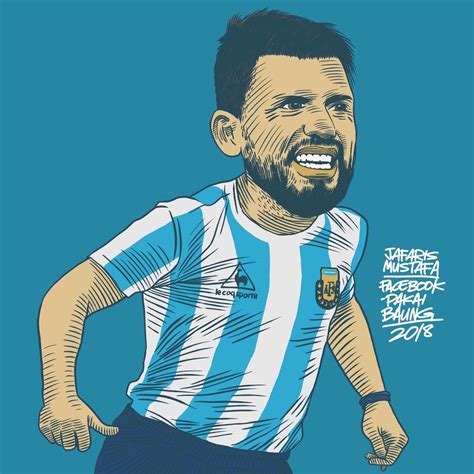 Find permanent contract jobs in kuala lumpur. Retro Sergio Agüero | Football illustration, Football art ...