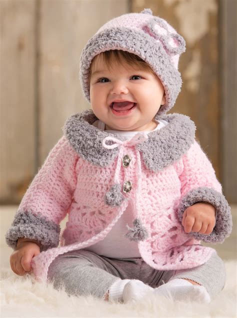 Modern Baby Sweater Set